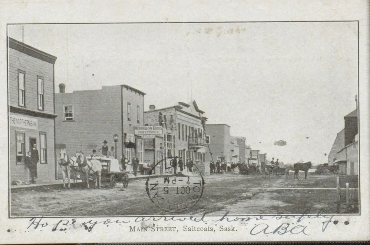 Main Street, Saltcoats, about 1908